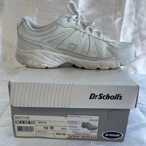 Dr. Scholls Advanced Comfort Series MOTIVE Women's Athletic Shoes WHITE Size 10W
